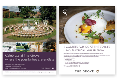 Grove Hotel Ads