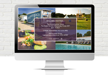 Grove Hotel Screen ads