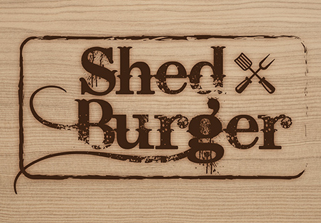 Shed Burger logo